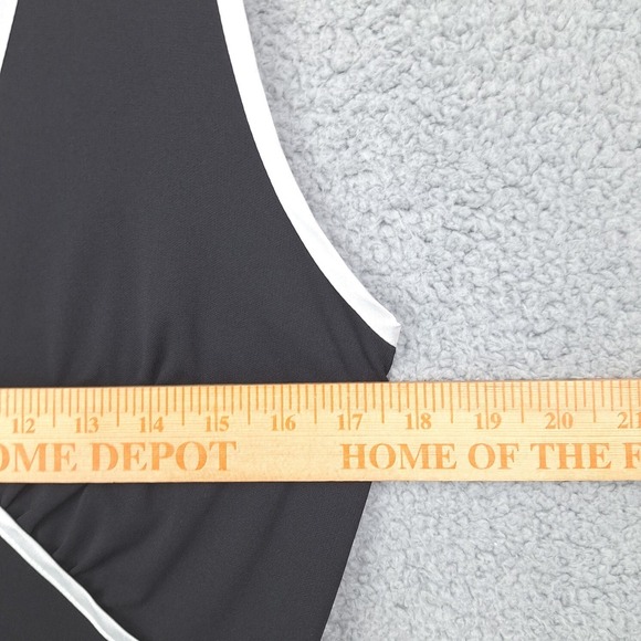 Mixit Dress Womens 10 Medium Black Fit Flare Tulip Hem Flirty USA Made Y2K - Picture 4 of 7